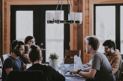 Support group meeting